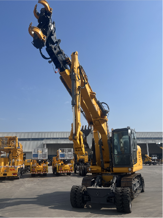 開挖立桿一體機